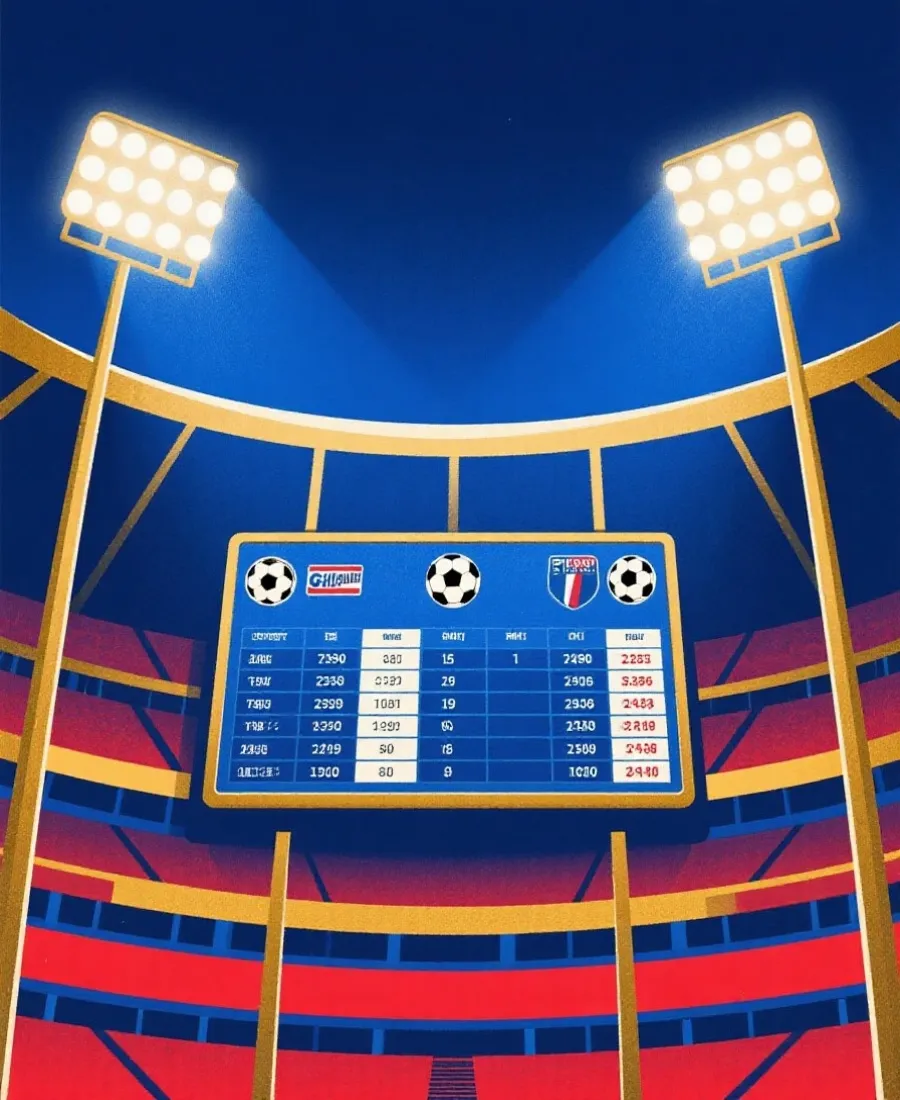 世界杯賽程視覺示意圖